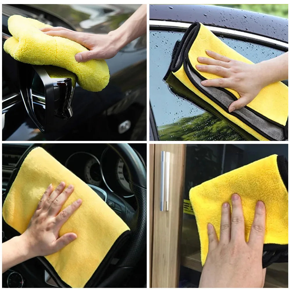 Microfiber Towel Car Microfiber Cloth Wash Towel Microfiber Cleaning Cloth Car Wash Drying Towel Auto Detailing