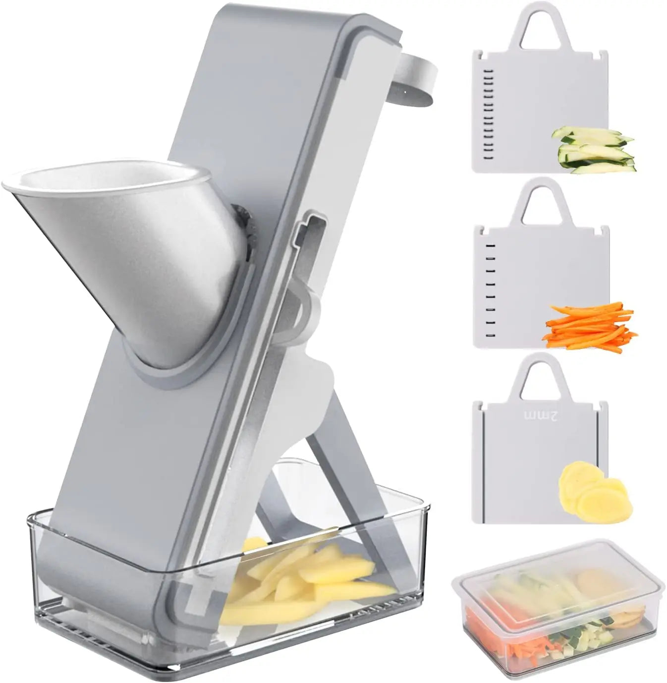 Kitchen Potato Vegetable Cutter Food Radish Chopper French Fries Slicer Carrot Grater Shredders Maker Peelers Meat Slicers Tool