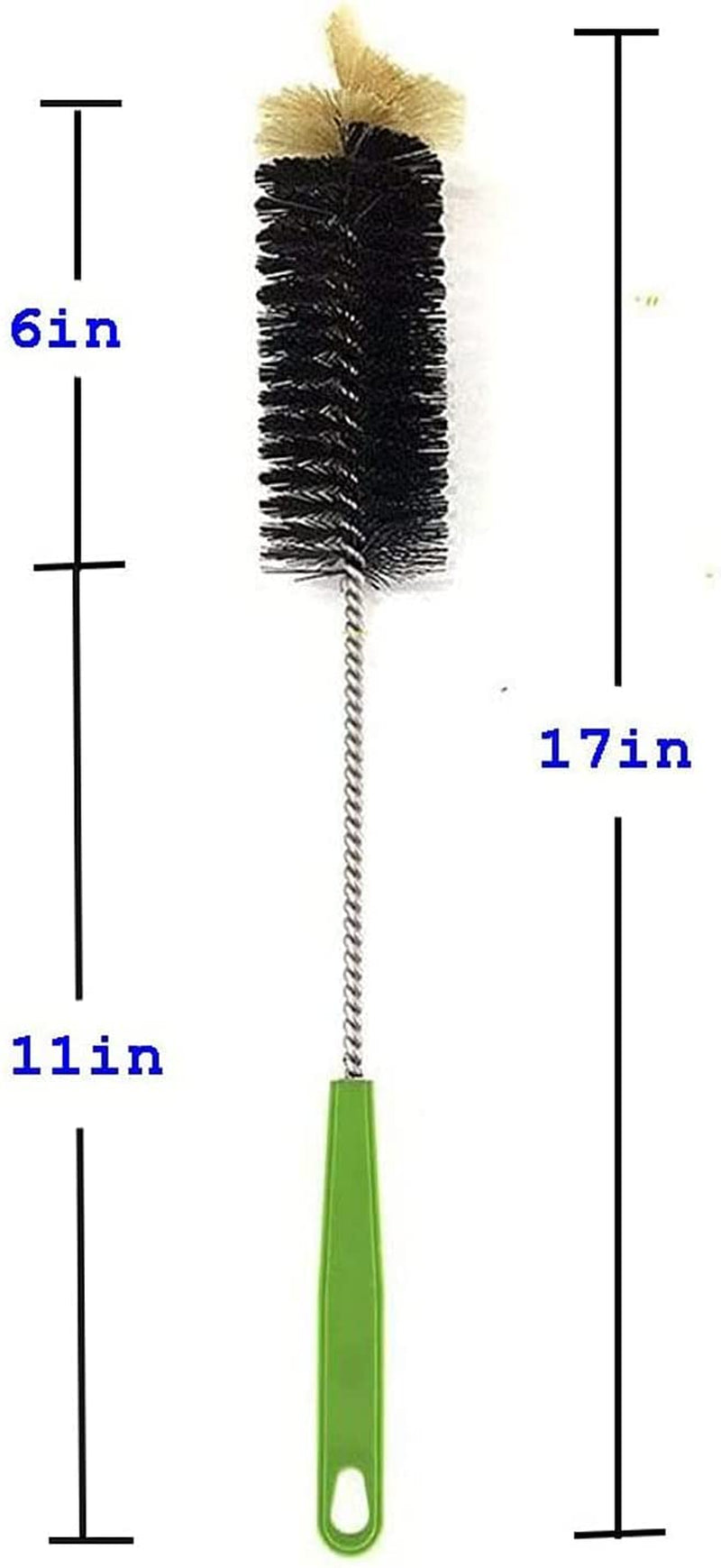 Bottle Brush, Bendable Long Handle Cleaner Brushes for Cleaning Neck Bottles, Baby Bottles, Water Bottles, Tumblers, Flask, Bird Feeder, Vase and Home Kitchen Sink Cleaning Brush