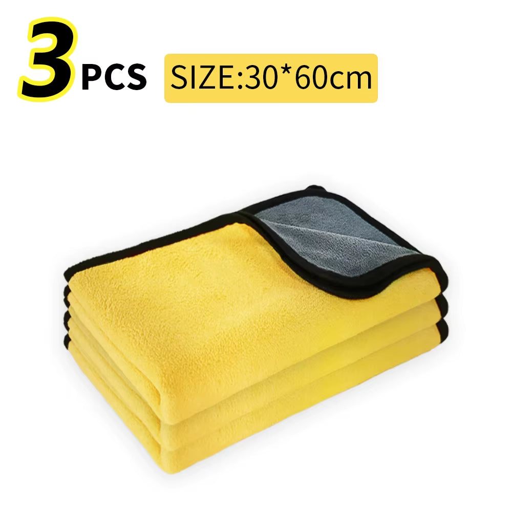 Microfiber Towel Car Microfiber Cloth Wash Towel Microfiber Cleaning Cloth Car Wash Drying Towel Auto Detailing