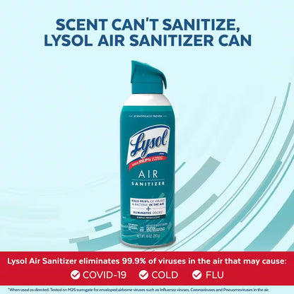 Air Sanitizer 10 Oz. Simply Fresh Odor Eliminator Air Disinfectant Aerosol