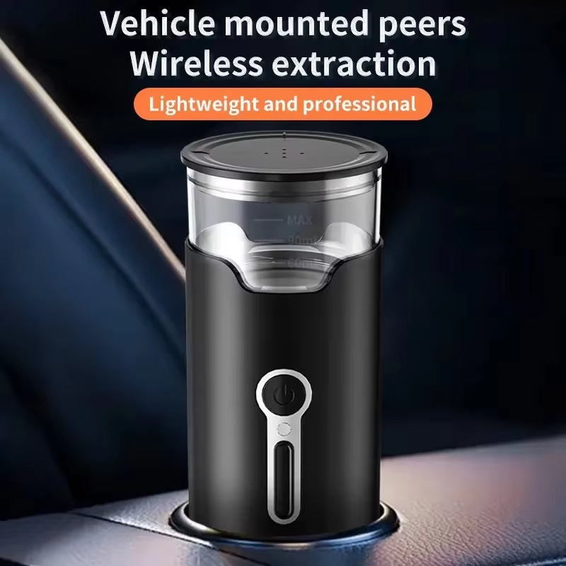 New Small Portable Coffee Maker Electric Capsule Coffee Brewer Portable Coffee Machine Fit Coffee Powder and Coffee Capsule